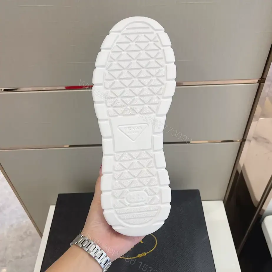 View 5 of PRADA LEATHER SNEAKERS – PRD033