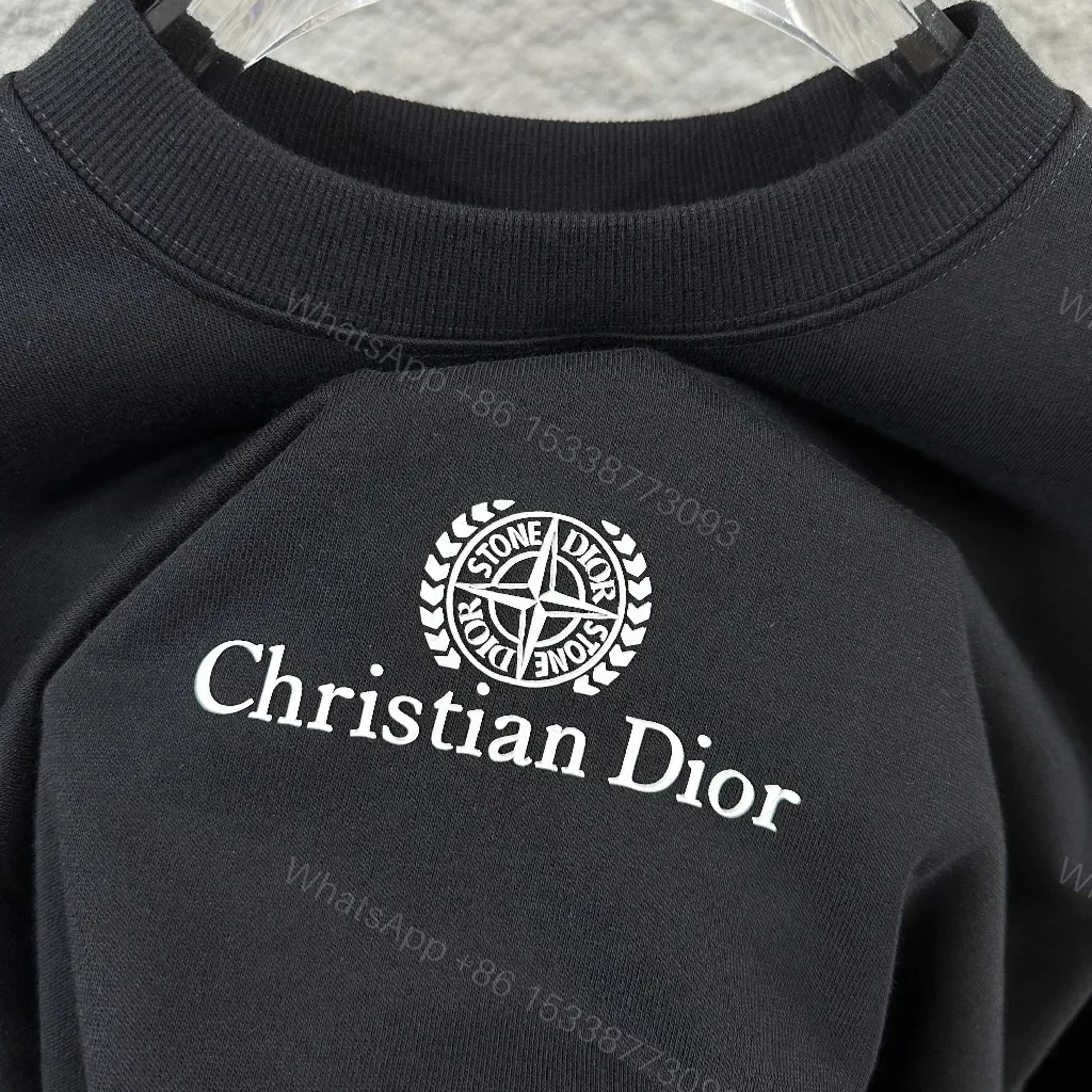 View 7 of Bold Back DIOR Crest Sweatshirt: Luxe Streetwear