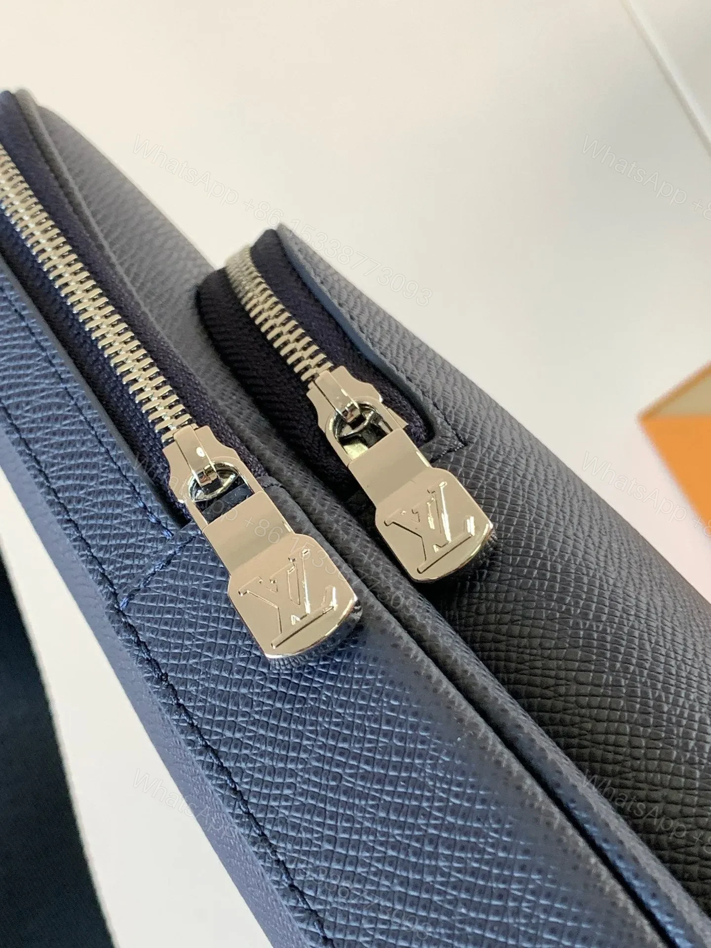 View 7 of LV AVENUE SLINGBAG 31 IN NAVY BLUE TAIGA LEATHER