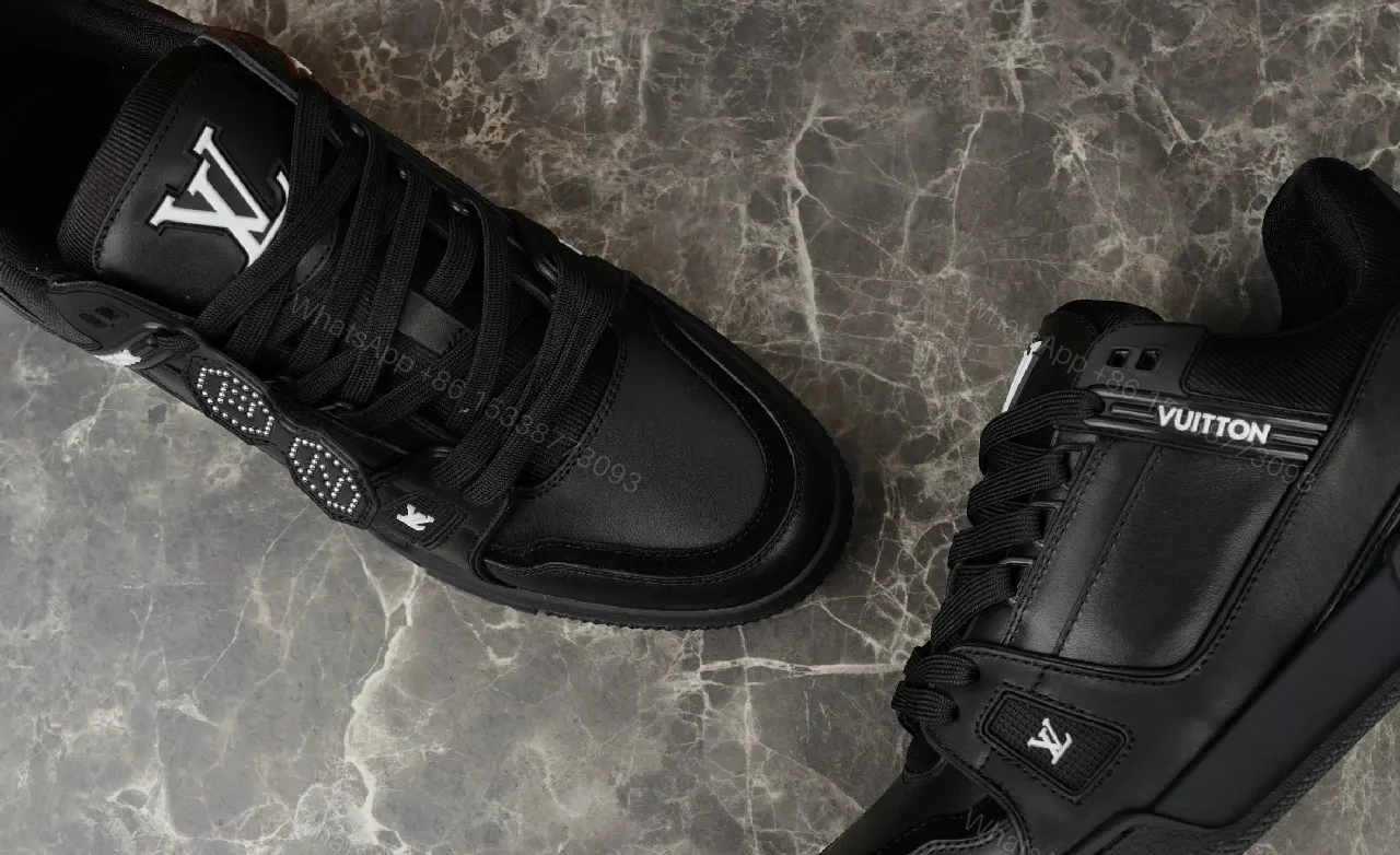 View 8 of Monochrome Leather Luxe Sneaker with All-Day Comfort