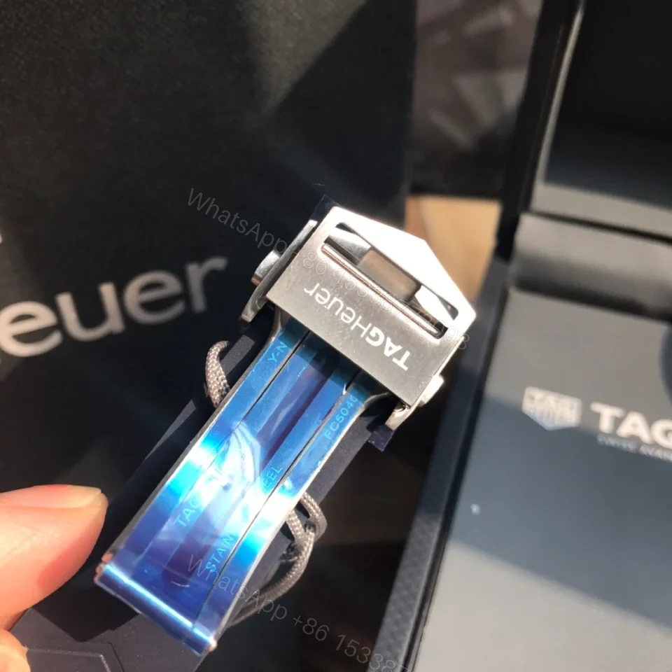 View 6 of TAG Heuer Aquaracer Quartz Watch 41MM Sapphire Crystal Stainless Steel Bracelet Premium Edition TAG-AQUA-QZ-SS-41