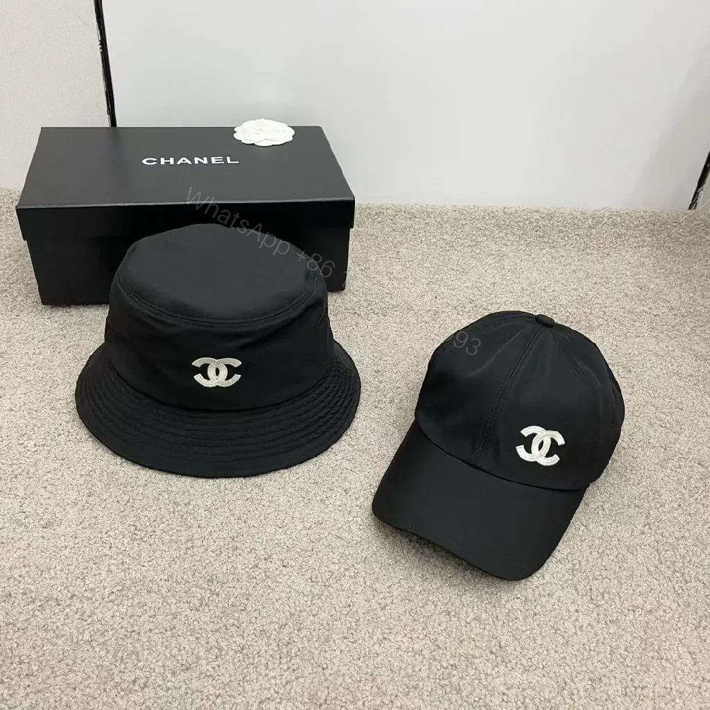 View 2 of Black + Velvet Cap + Minimalist Luxe + Subtle Chanel-Esque Emblem + Cap