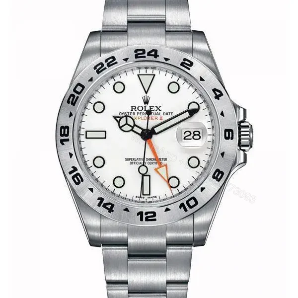 Replica Rolex Explorer 2 White Dial — view 1
