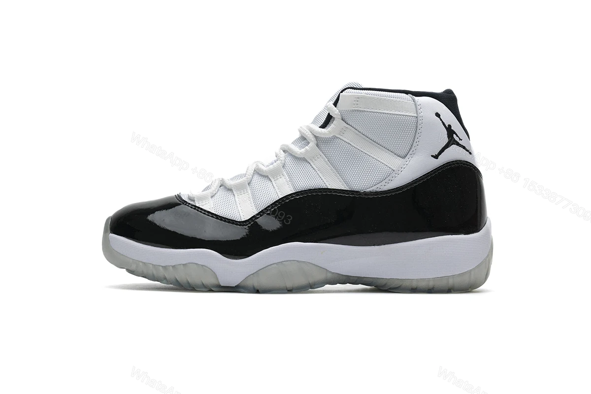 View 12 of Air Jordan 11 High “Concord” (2018) 378037-100