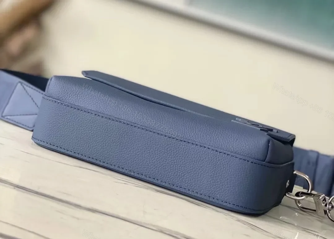 View 2 of Louis Vuitton LV Fastline Men Handbags Blue 23.5x18x7cm