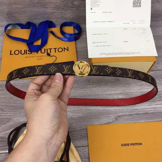 View 3 of LV CIRCLE REVERSIBLE BELT – B146