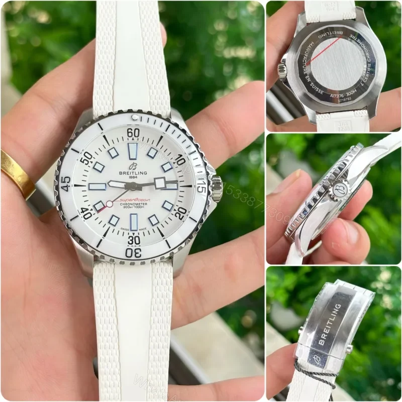 View 4 of Breitling Super Ocean 44 White Dial Automatic
