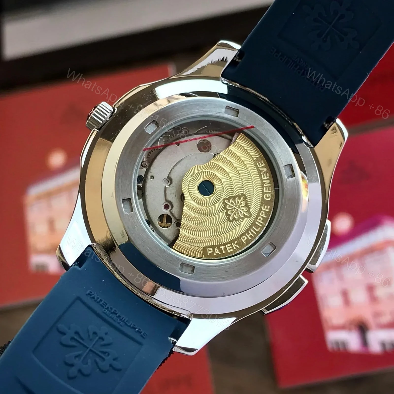 View 5 of Patek Philippe Nautilus Blue Automatic