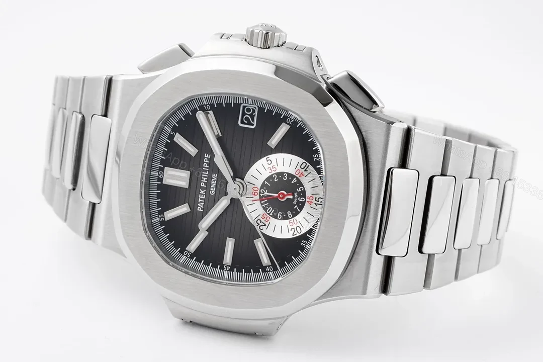 View 5 of Patek Philippe 5980 Silver Black Watch
