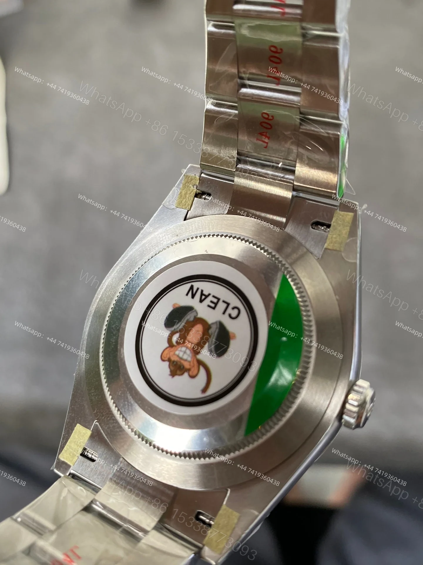 View 8 of Rolex Super Clone Oyster Perpetual M124300-0001 Silver Dial 41MM 3230 Movement