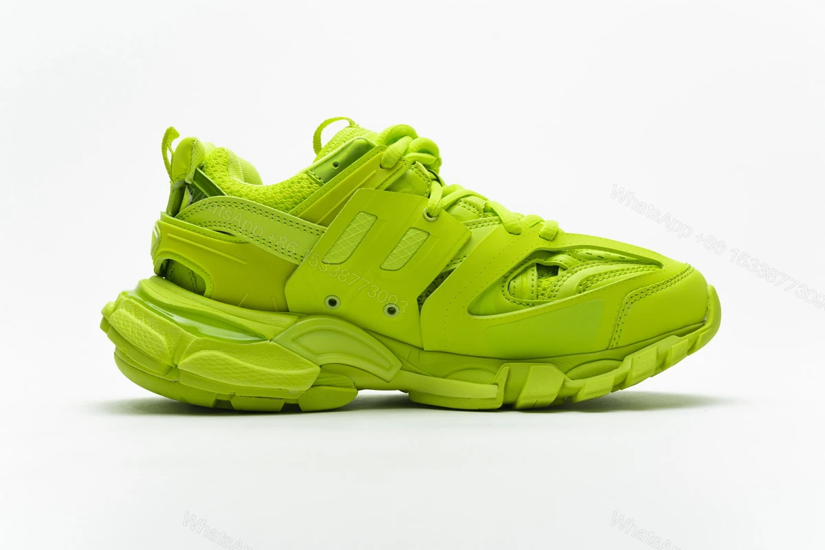 View 2 of Balenciaga Track Led Fluorescent Yellow 542436 W1GB7 2014
