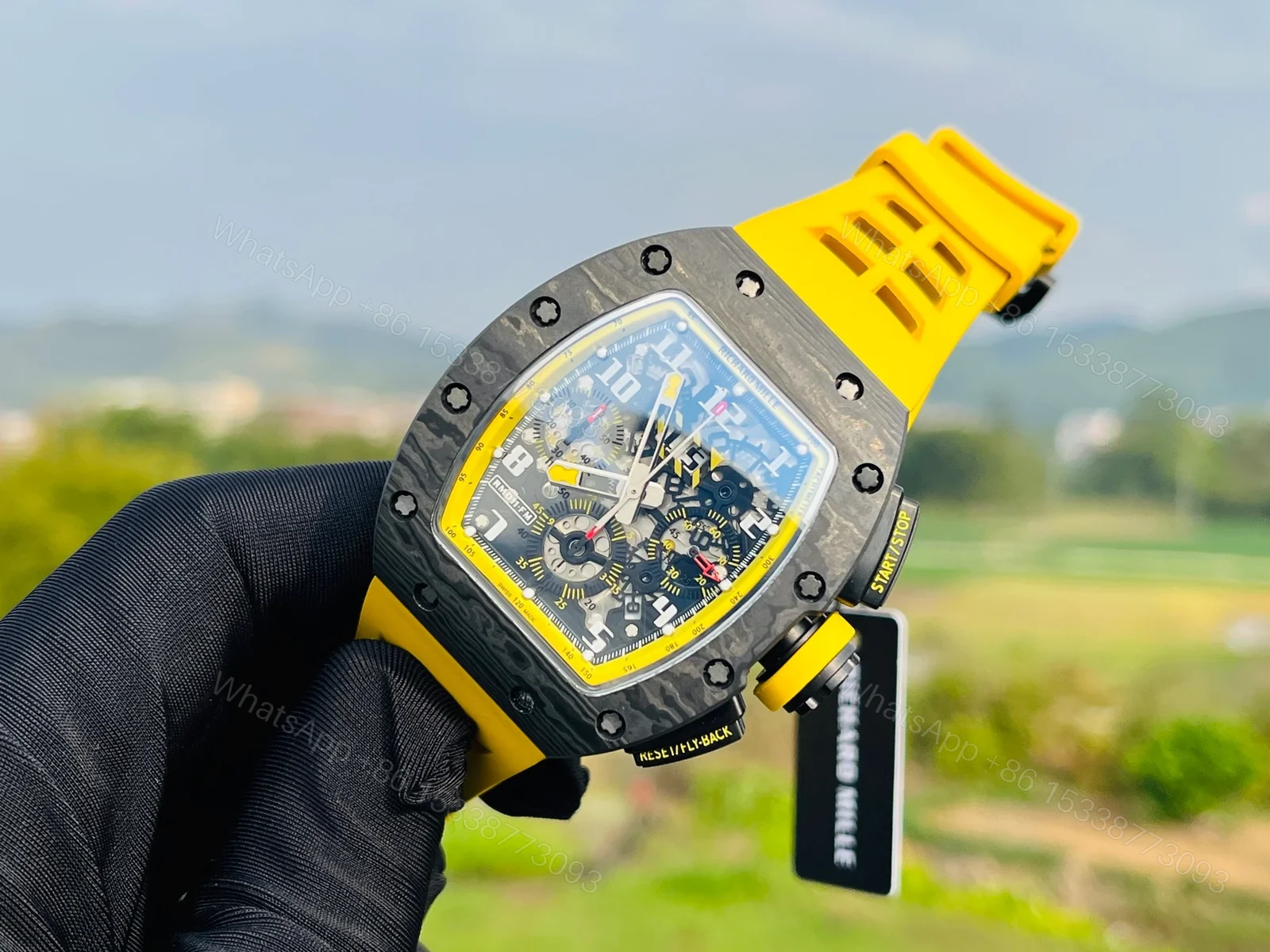 View 8 of Richard Mille RM011-FM F1 Inspired Titanium Automatic Chronograph Watch RM011-FM-TI