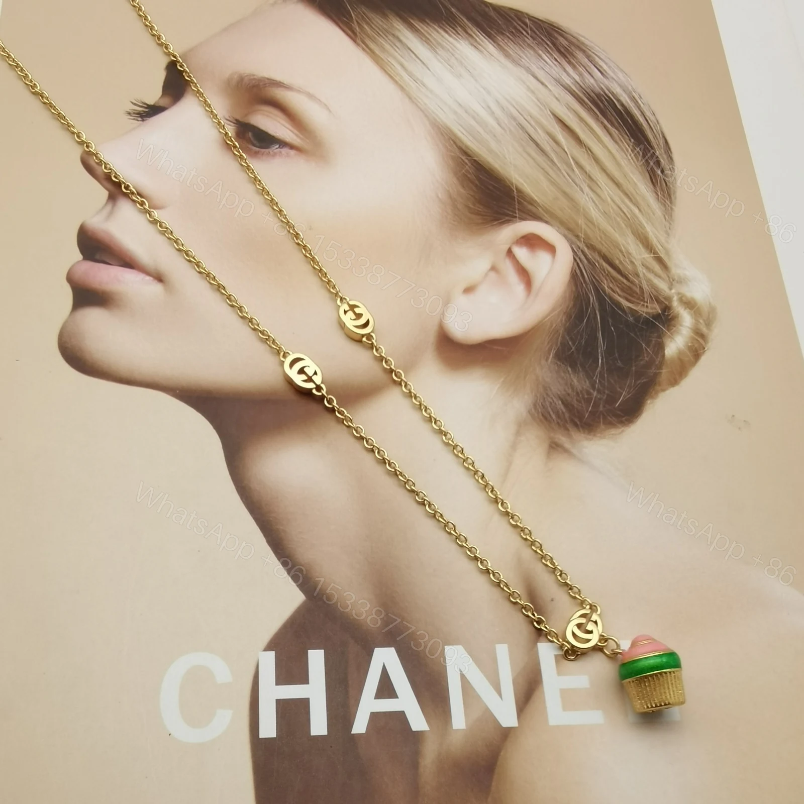View 3 of EN – Lux Gucci Necklaces 004