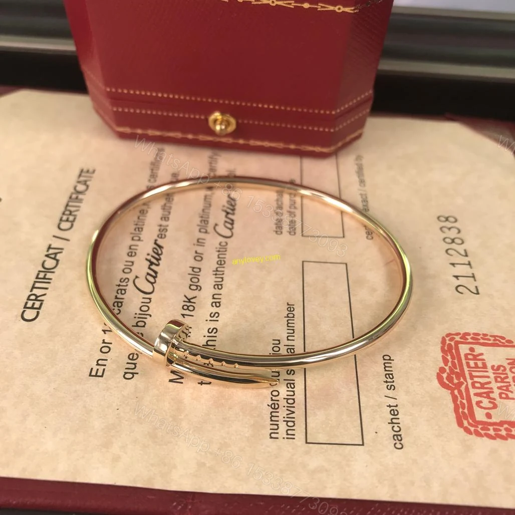 Cartier Juste Un Clou Bracelet Yellow Gold Small B6062617 — view 1