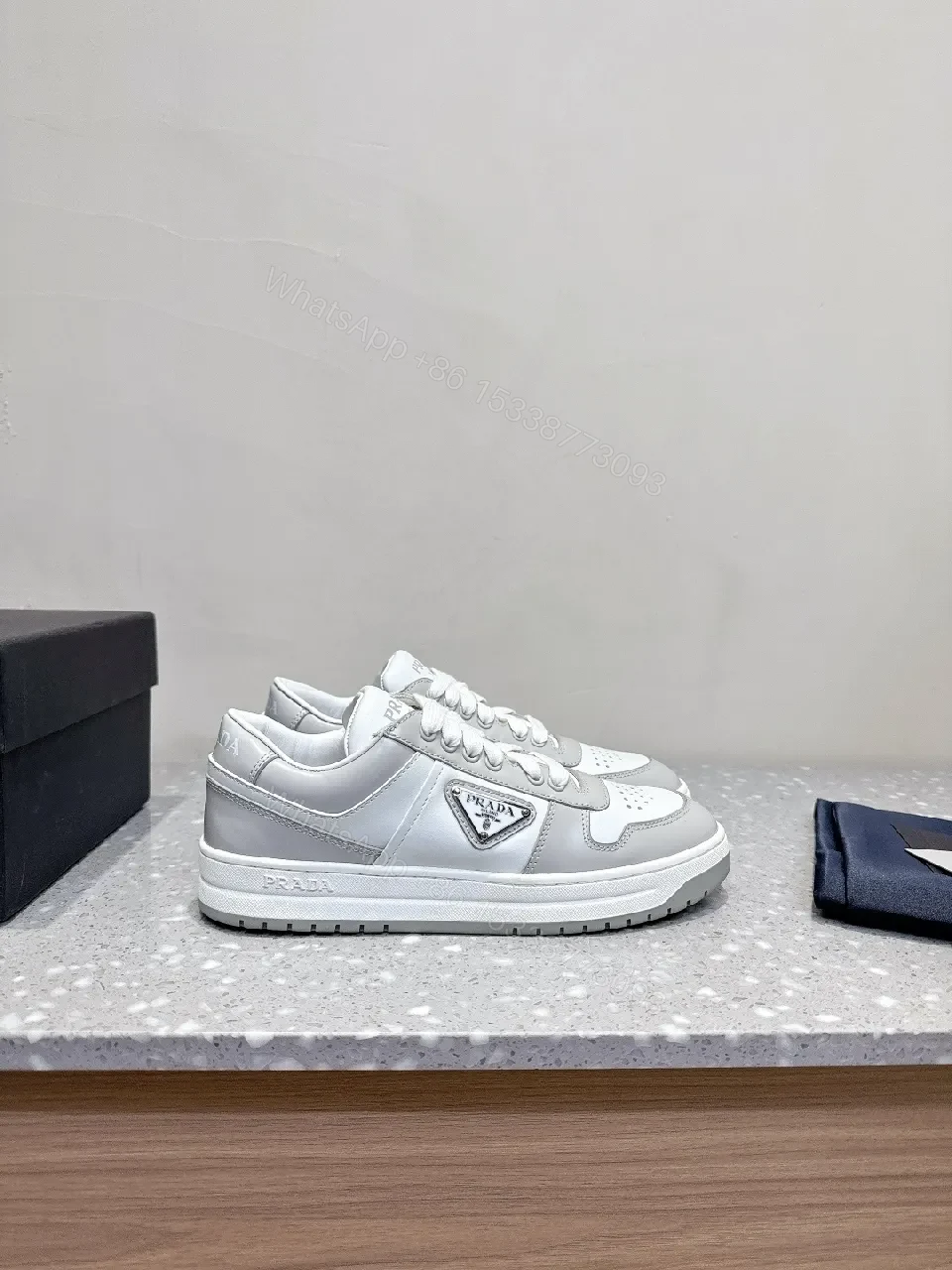 View 5 of Modern Structured Luxury Runner Sneakers