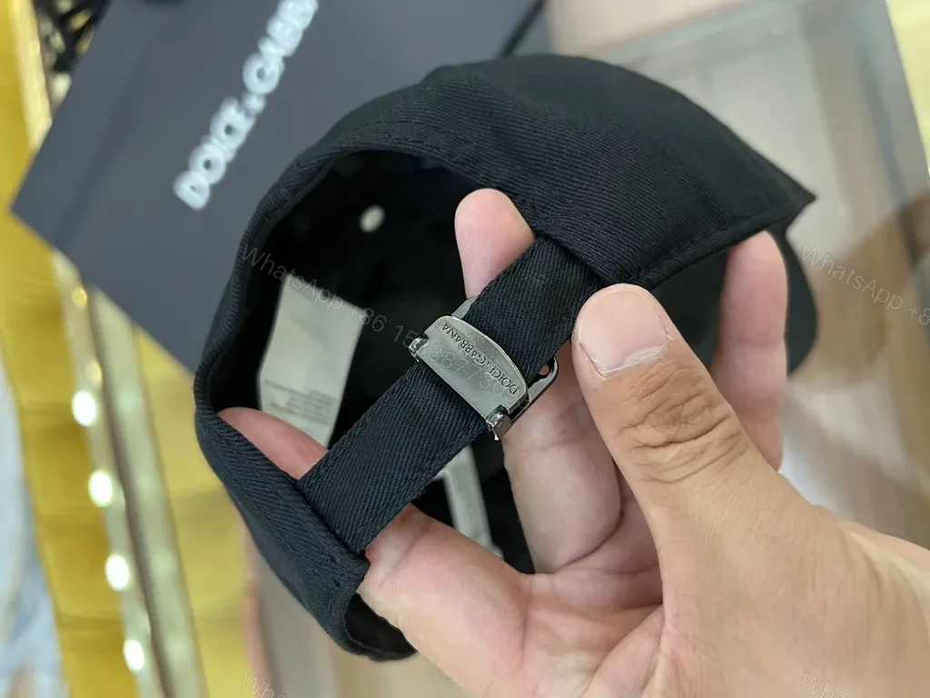 View 7 of Minimalist Black Cap â€“ Premium Cotton, Subtle Logo, Everyday Luxe Hat
