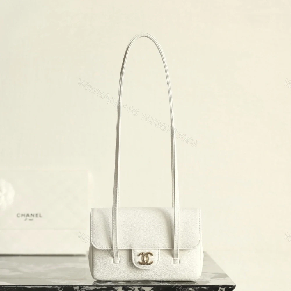 高仿Chanel*26P系列AP5068小牛皮單肩包白色Mini免檢版 — view 1