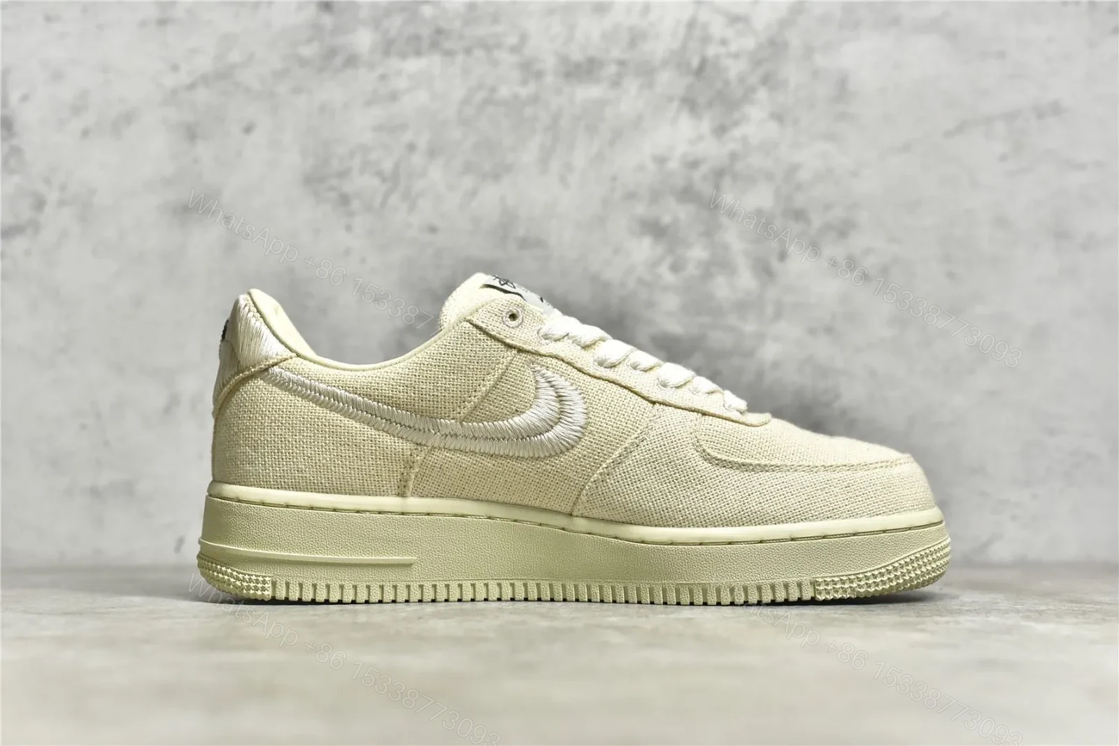 View 3 of Stussy X Air Force 1 Low Fossil Reps