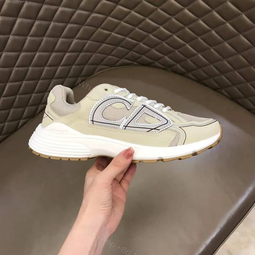 View 2 of DIOR B30 SNEAKERS CREAM MESH AND TECHNICAL FABRIC – CD89