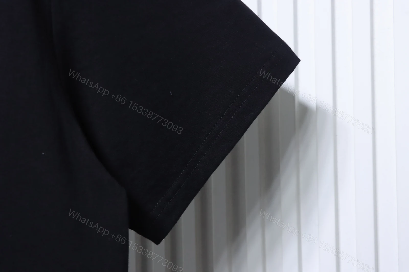 View 7 of Stussy black 8-ball print short-sleeved shirt black