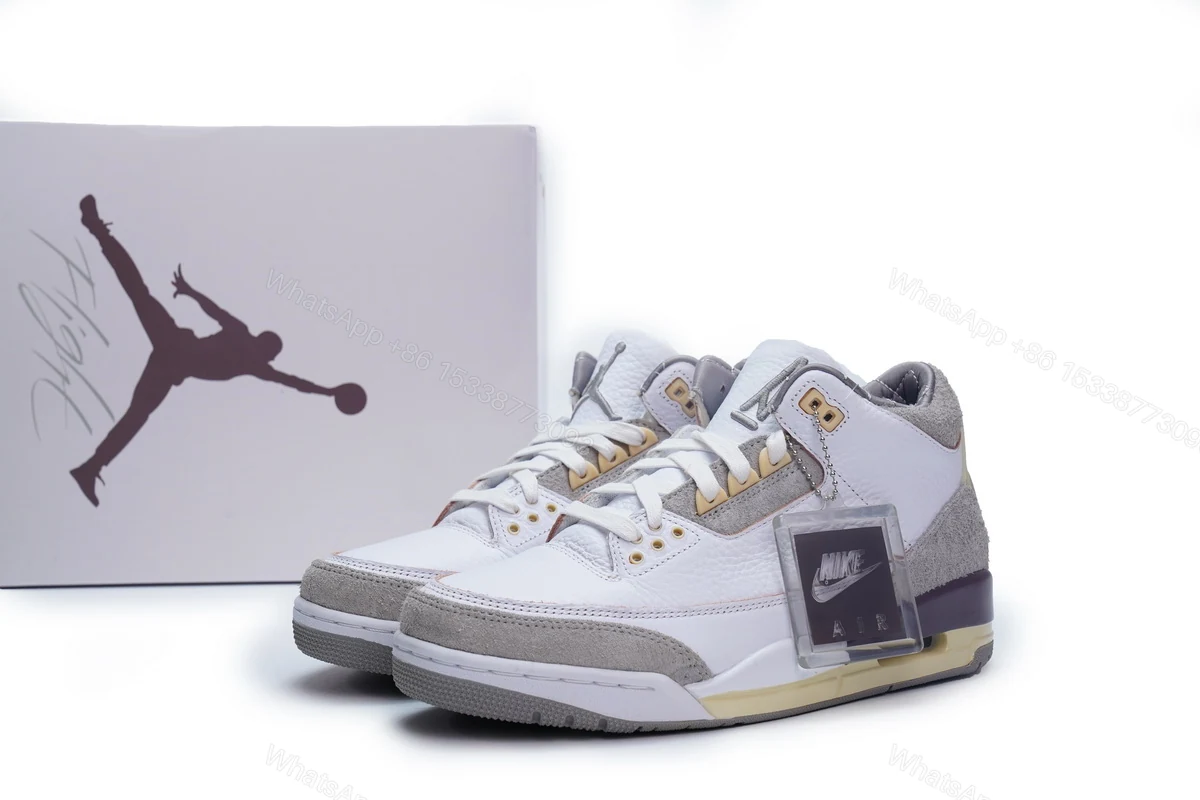 A Ma Maniere x Air Jordan 3 Retro SP Medium Grey DH3434-110 — view 2