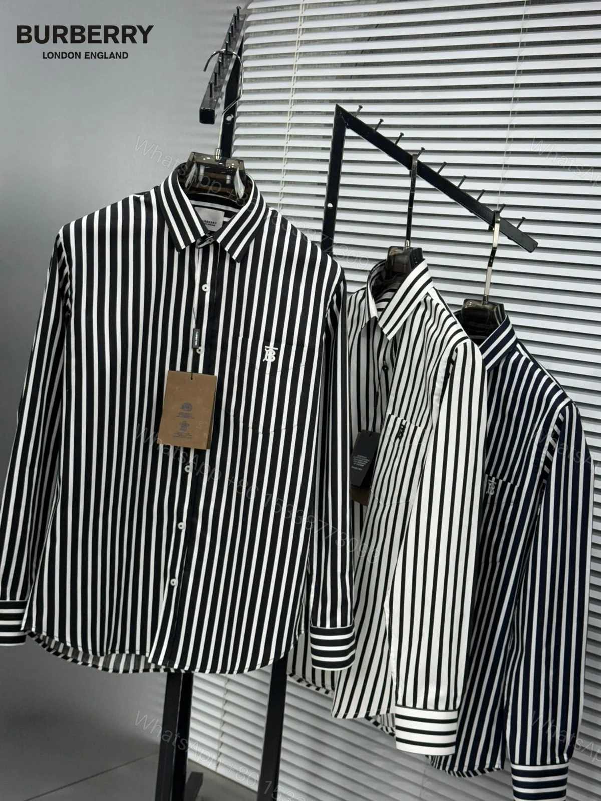 View 5 of First Copy Burberry Premium Original Cotton Lycra Shirts for Men