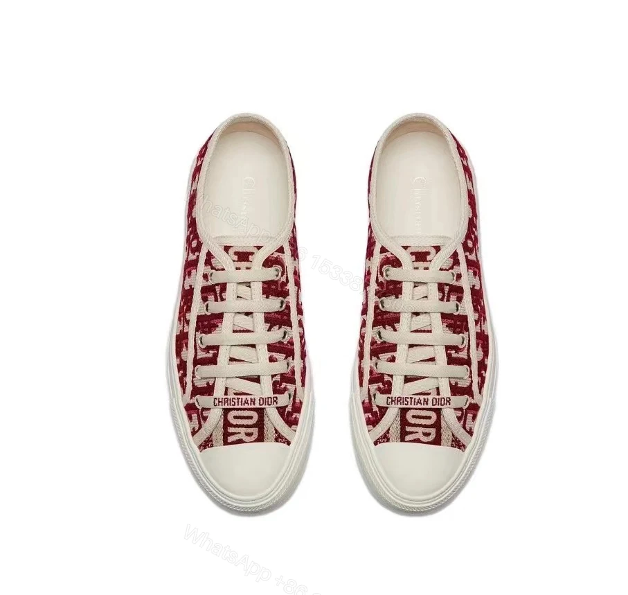 Dior Walk'N'Dior Oblique Red Canvas KCK211OBE_S16V — view 2