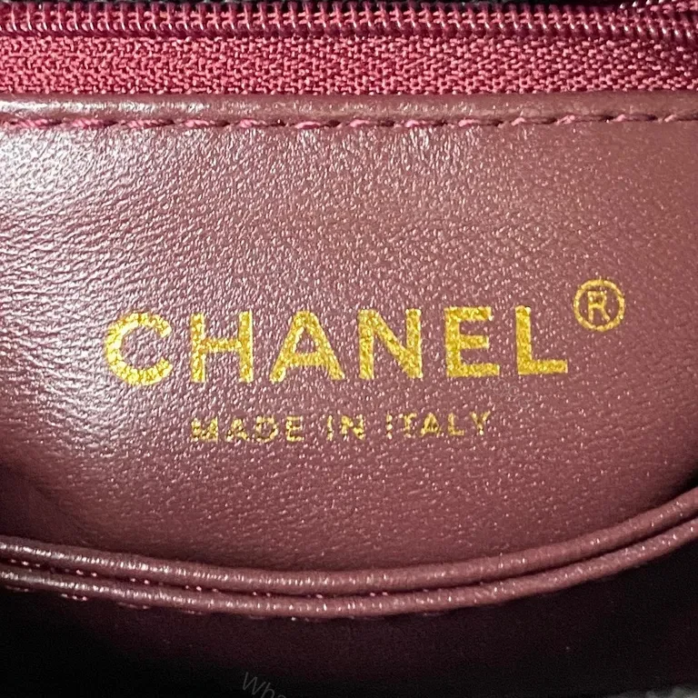 View 7 of Black Quilted Calfskin Handbag â€” Chanel-Inspired, Gold Hardware, Everyday Luxury