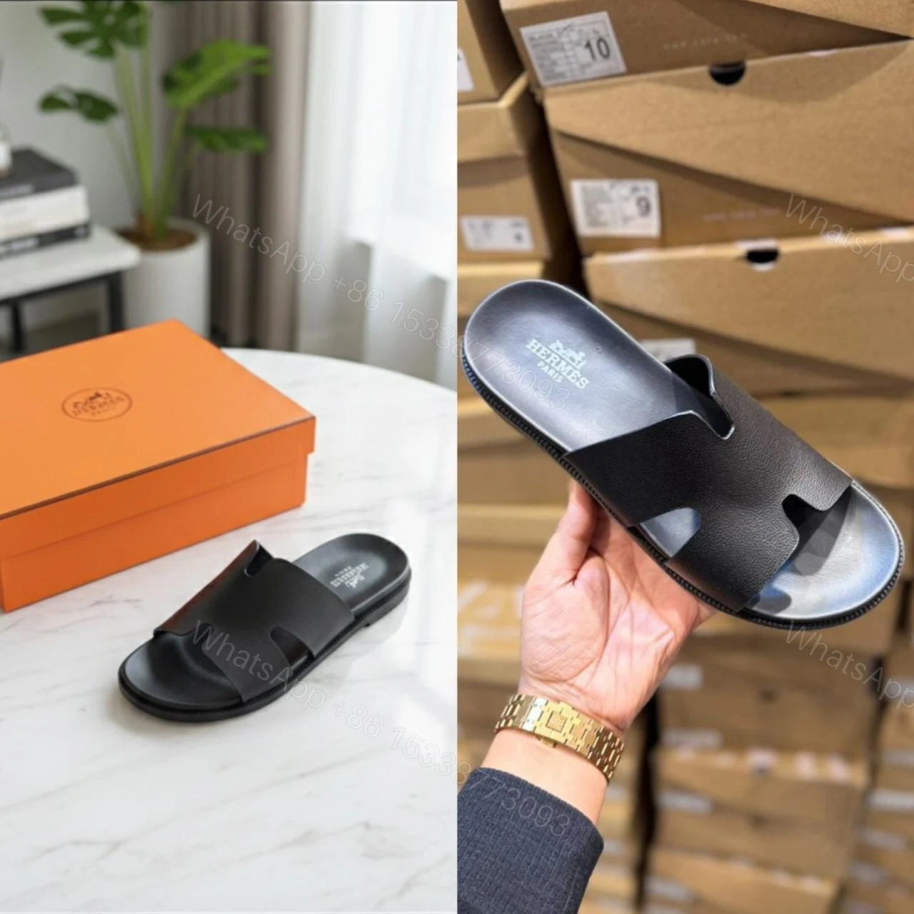 View 5 of Hermes Aesthetic Mules First Copy