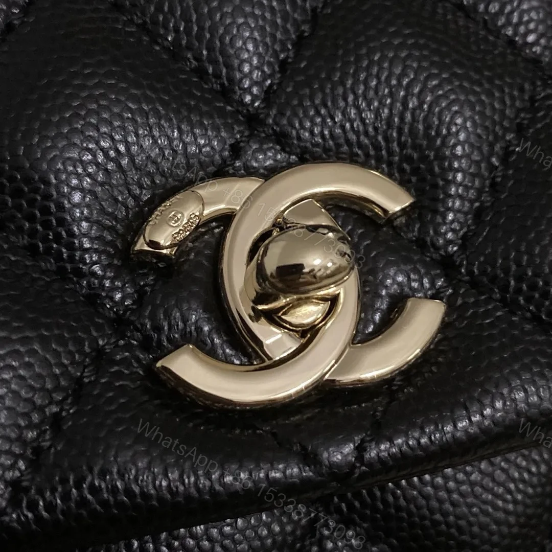 View 8 of Chanel Coco Small Black with Gold Hardware