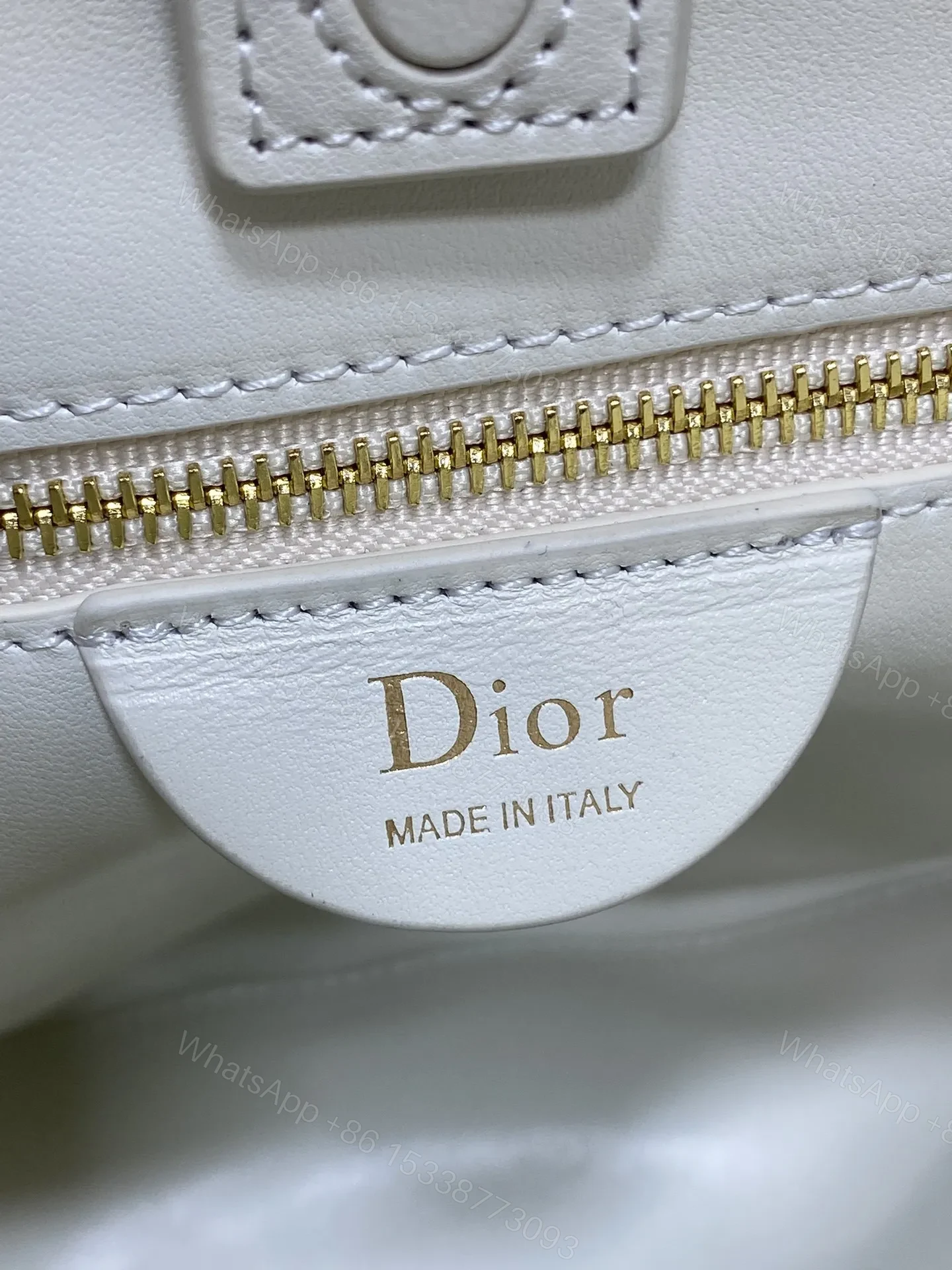 View 7 of Dior Trianon Bag in White Gold Hardware