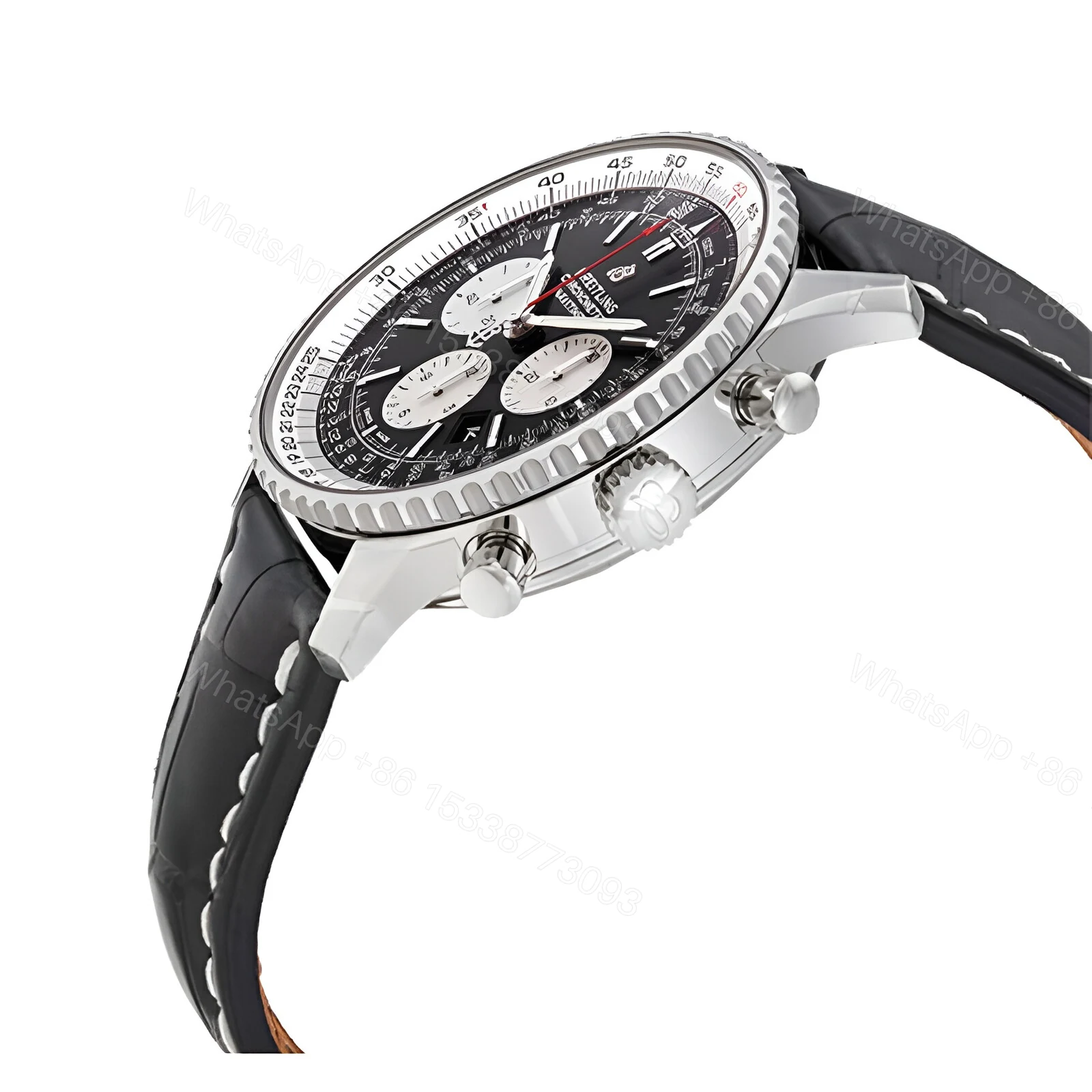 View 3 of Breitling Navitimer B01 Leather Replica
