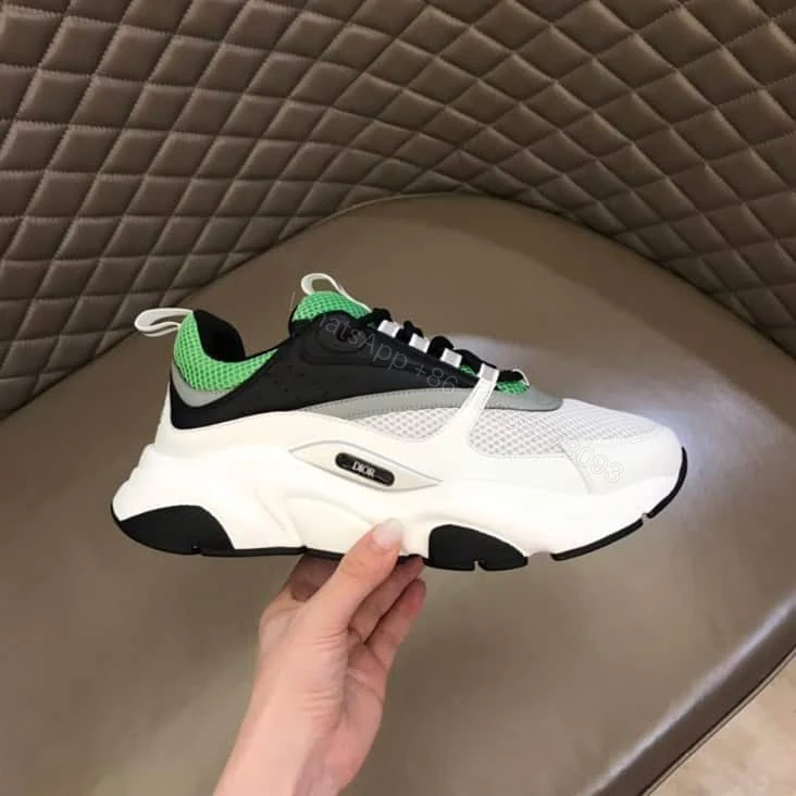 B22 SNEAKER TECHNICAL MESH WITH AND CALFSKIN – CD98 — view 1