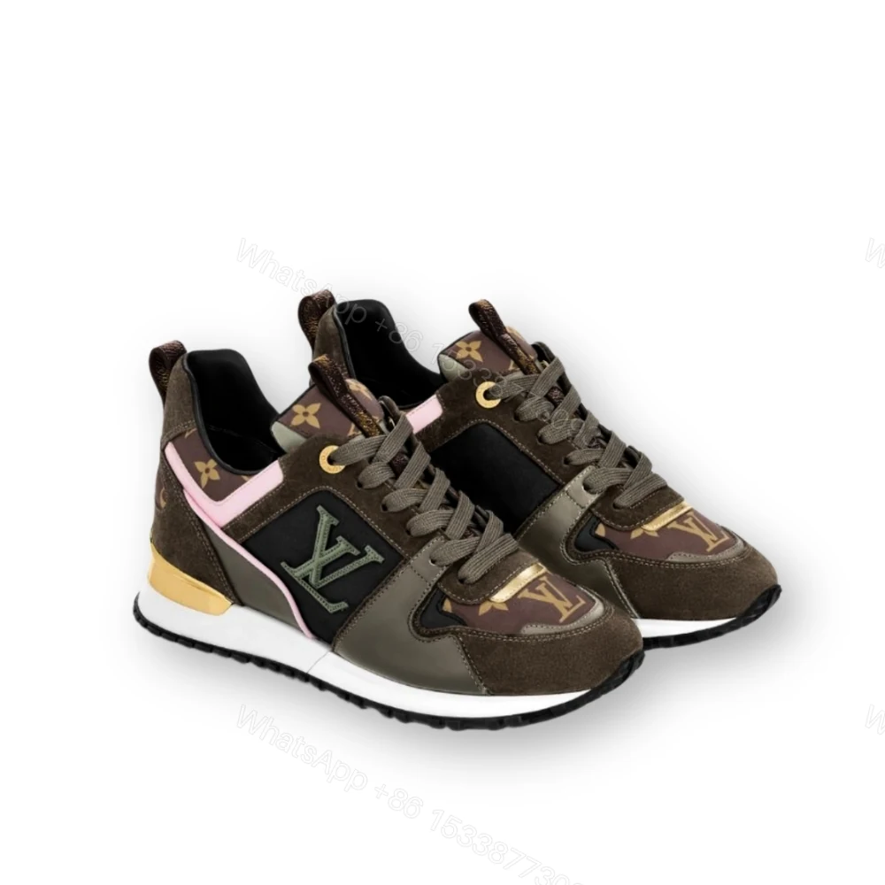 Louis Vuitton Neo Run Away Sneaker Brown 1AAP4P — view 1