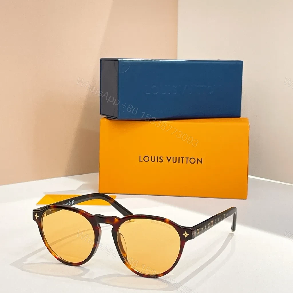 View 2 of Round-Sun Sunglasses: Acetate, Polarized, Luxury-Inspired Design
