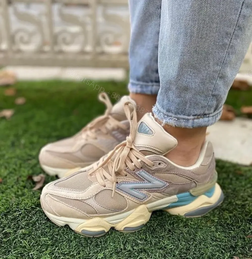 NEW BALANCE 9060 LVORY CREAM PINK SAND — view 1