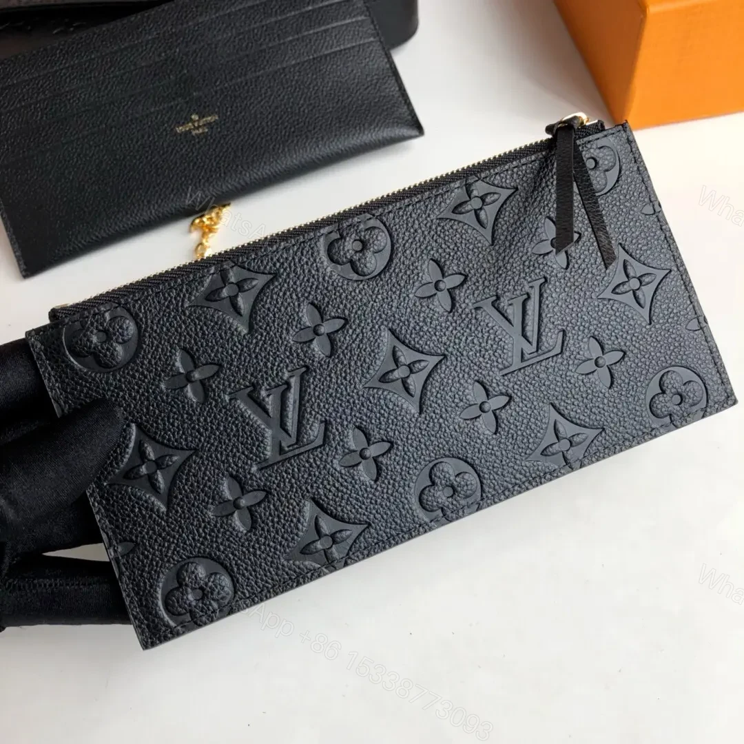 View 2 of LV Félicie Pochette Bag Black