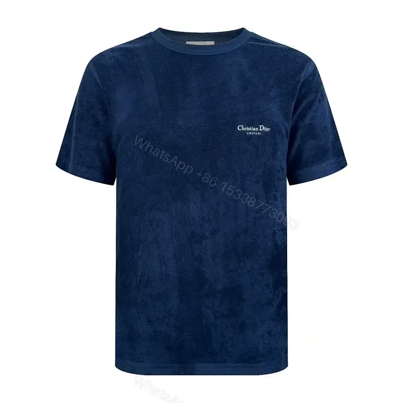 Velvet Navy Tee: Luxe Knit, Structured Silhouette, Everyday Elevation — view 1