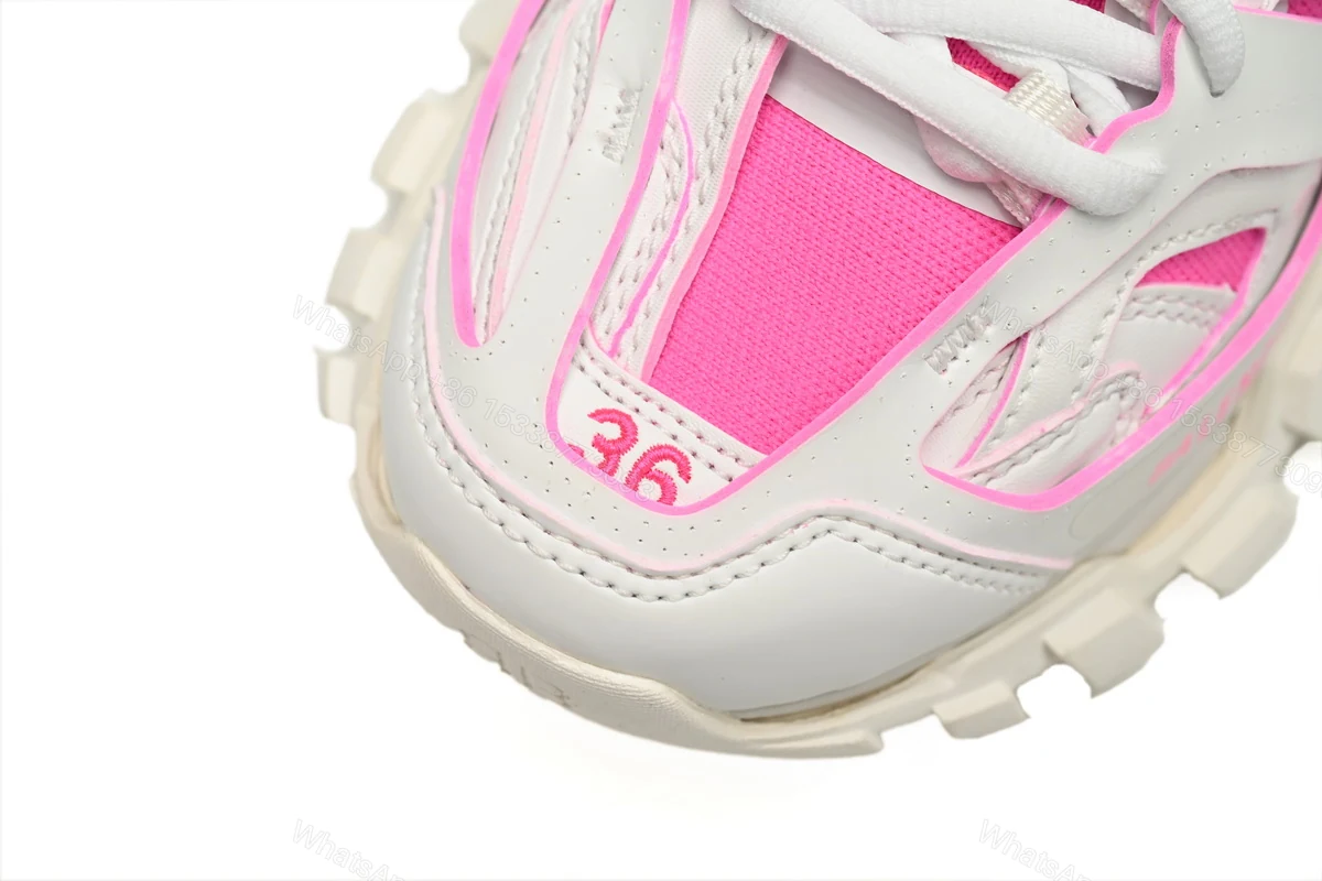 View 11 of Balenciaga Track Black Rice Pink White 736328 W3SKC 9055
