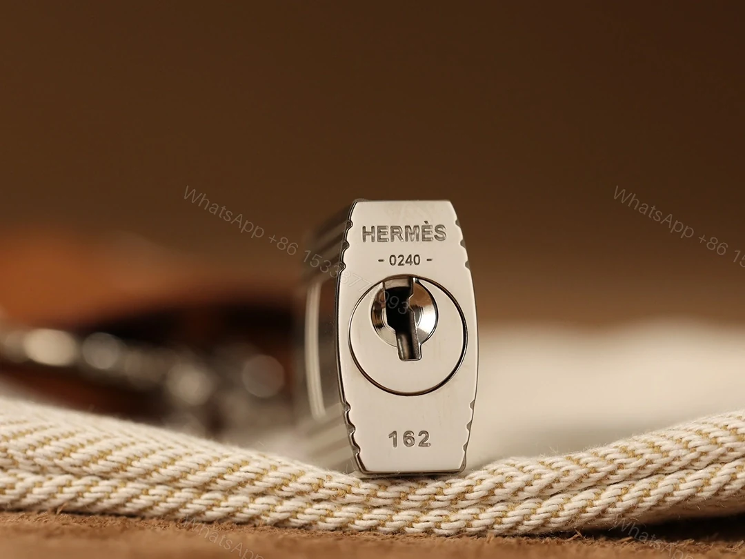 View 17 of 獨家正品級別高仿HermesBirkin25系列金棕銀扣