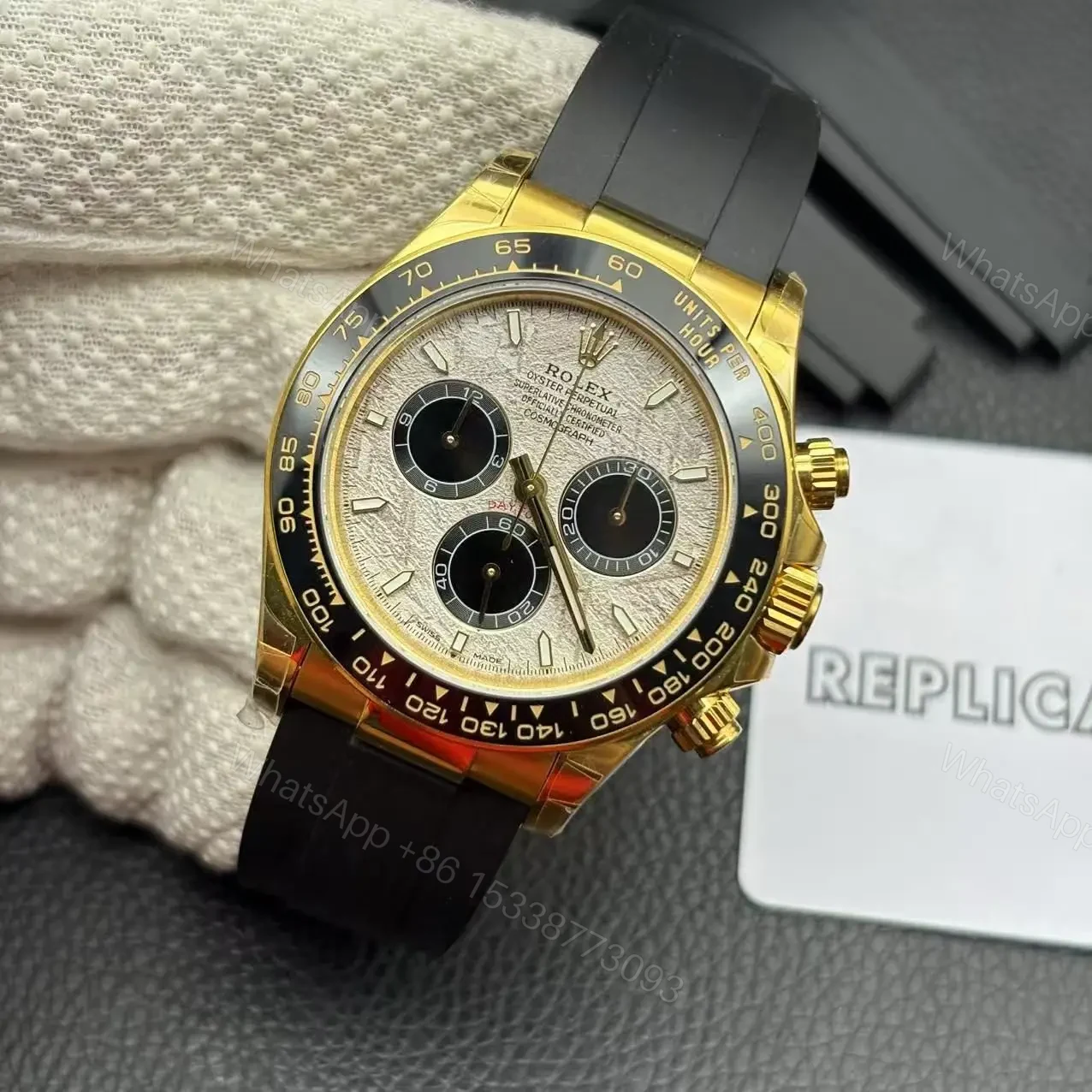 View 10 of Superclone Rolex Daytona 40 mm 126518LN Meteorite Dial
