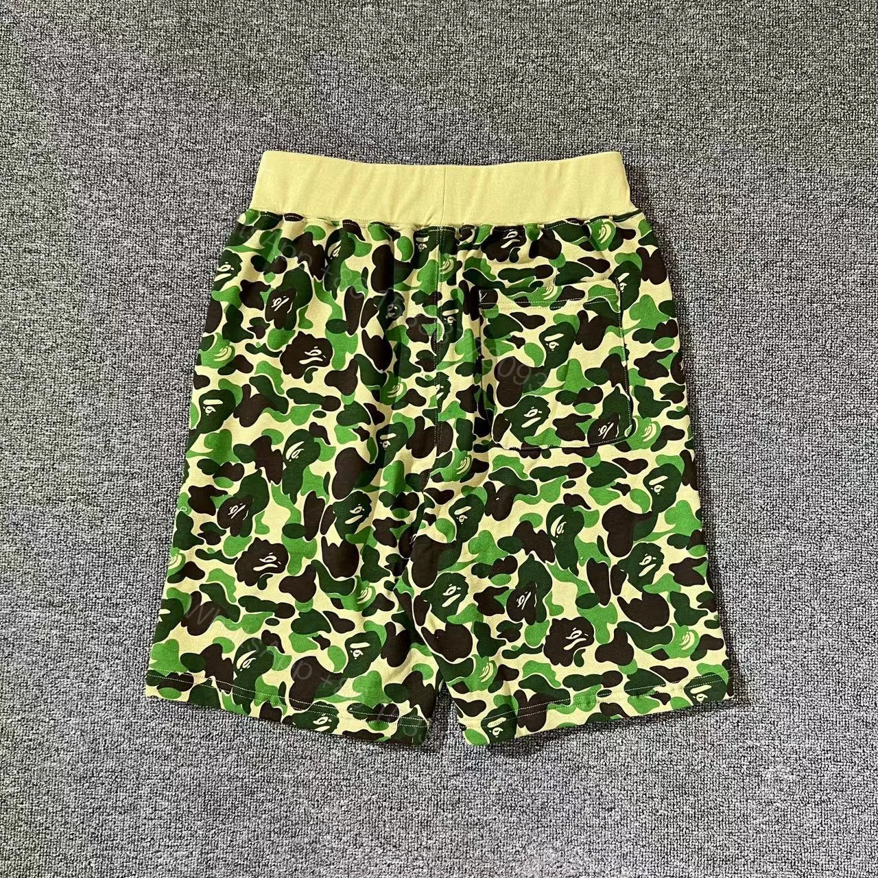 View 4 of BAPE Shorts # 8002 Blue & Pink & Green