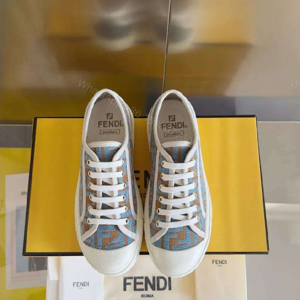 View 7 of Patterned Luxe Sneakers with Signature Detailing