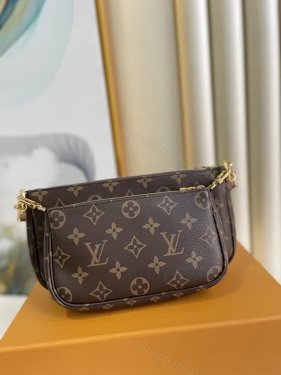 View 8 of Monogram Crossbody Chain: Compact Luxury Everyday Bag