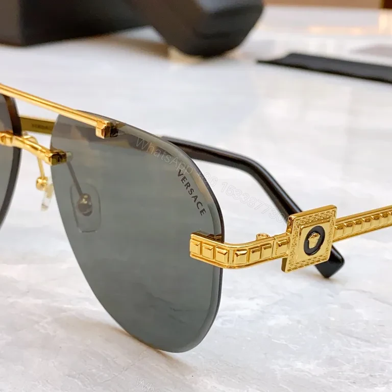 View 7 of Gradient-Glide Sunglasses: Luxe Gradient Lens, Versace-Style Glasses