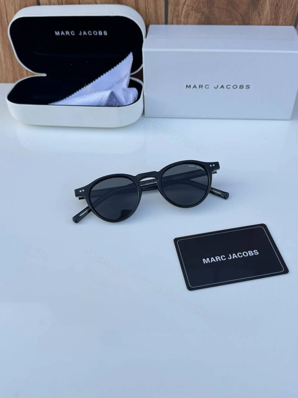 View 4 of First Copy Marc Jacobs 1103 Black Luxury Designer Sunglasses