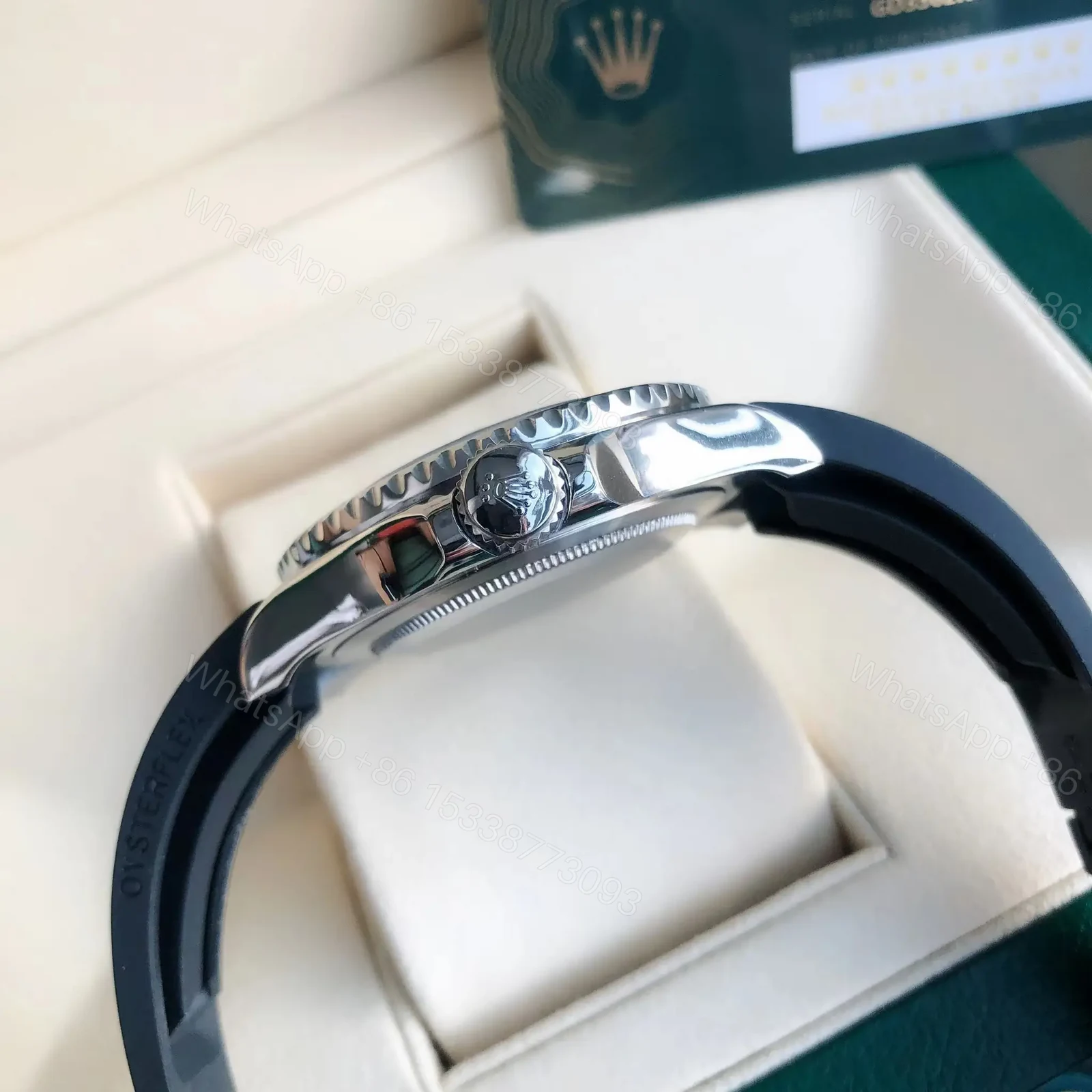 View 5 of Fake Rolex Yacht-Master 42 White Gold Replica 226659-0002