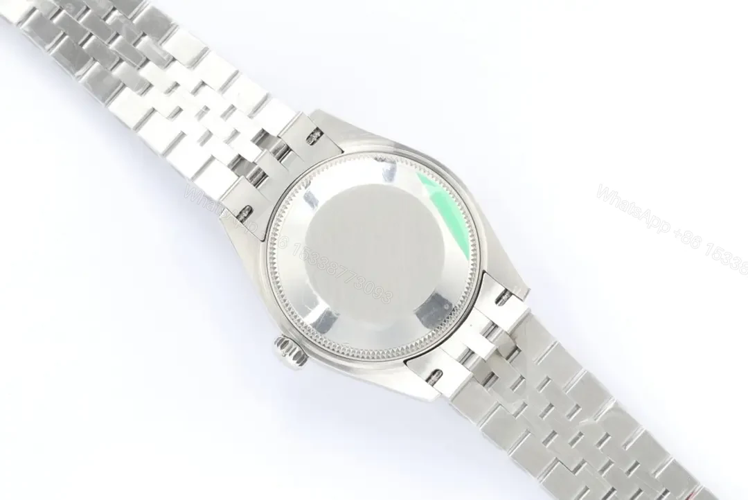 View 8 of Rolex Datejust 31 Stainless Steel Fluted Jubilee Silver – Diamond 178274-0018