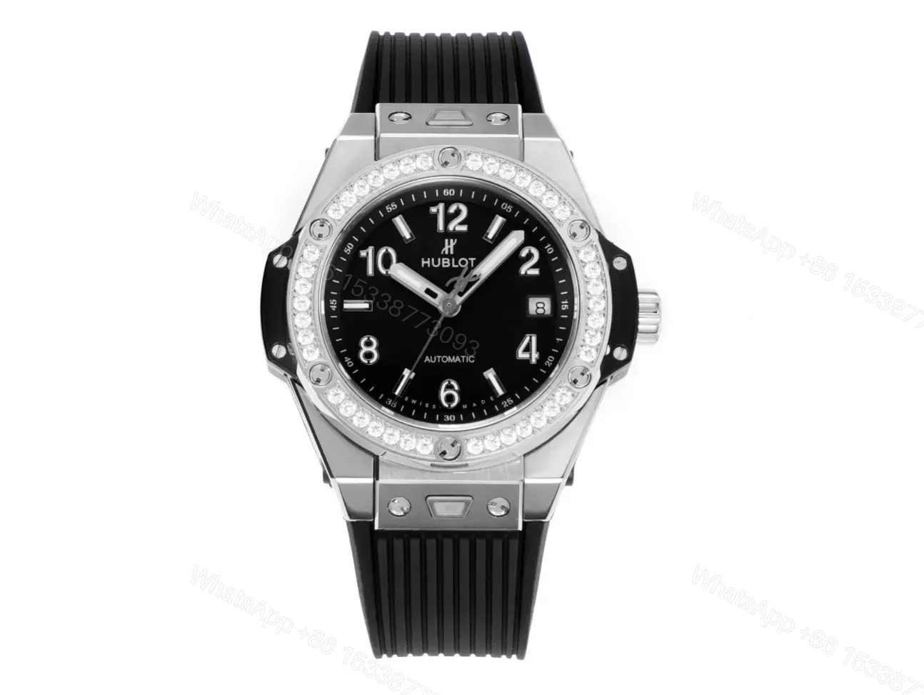 Hublot Big Bang Black Dial Steel Watch — view 1