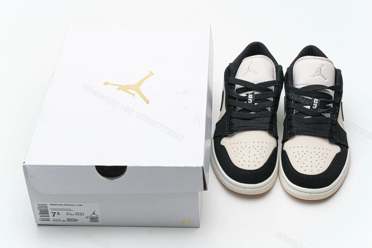 Air Jordan 1 Low Black Guava Ice (W) DC0774-003 — view 2